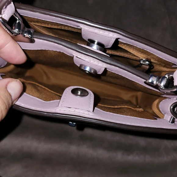 COPY - NWOT Coach Mini Lane Top Handle In Signature Canvas - Picture 1 of 11